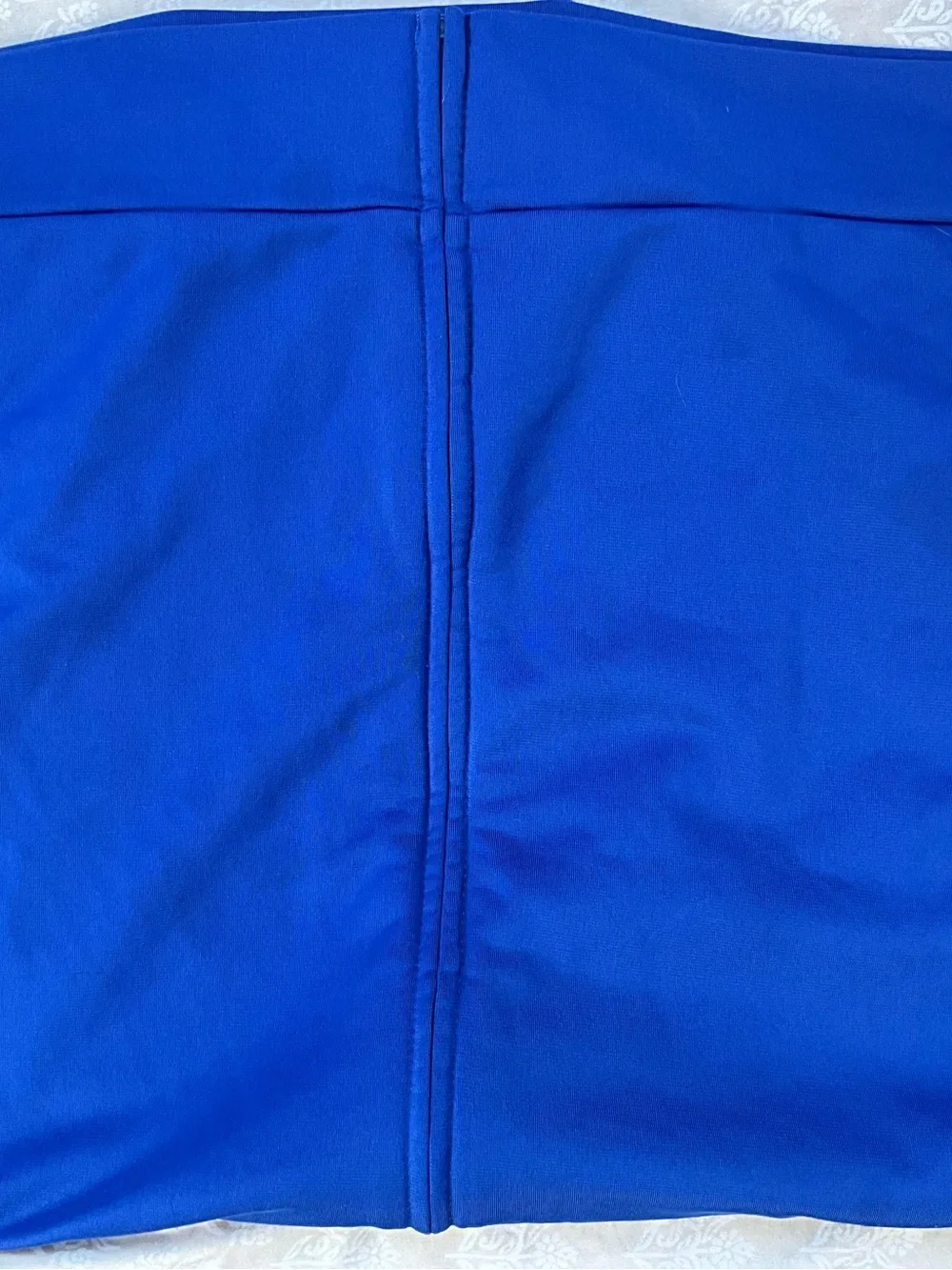 Adidas Royal Blue 3-Stripe Full Zip Track Jacket Youth L 14/16